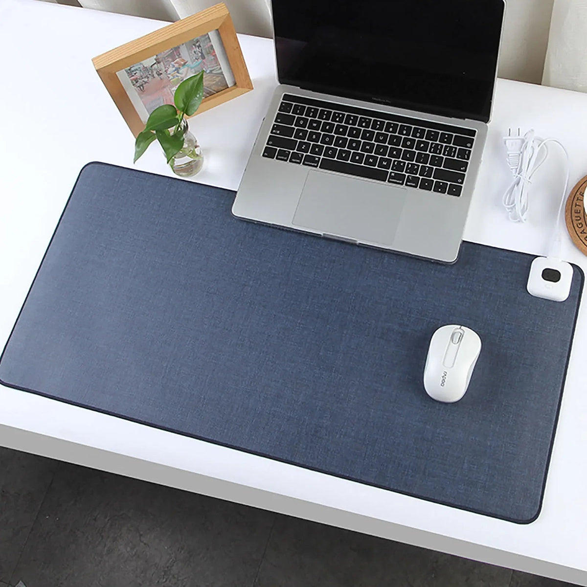 Smart Heated Mouse Pad with Temperature Control