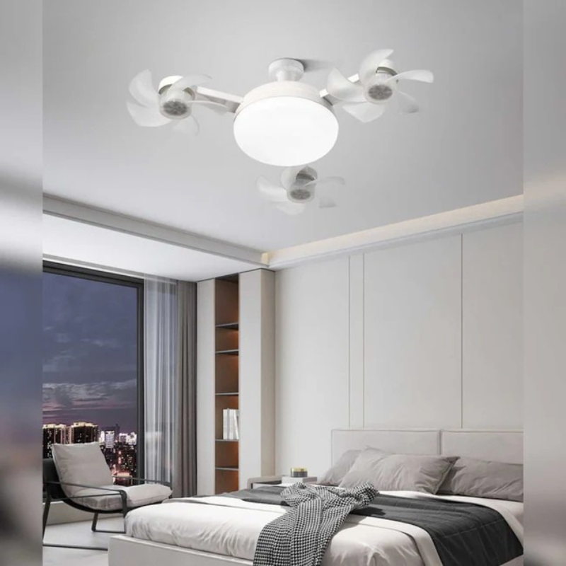 Smart Lighting and Cooling Ceiling Fan Lamp