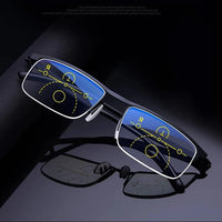Smart Progressive Reading Glasses With Blue Light And UV Protection