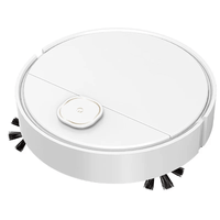 Smart Robot Vacuum Cleaner with Wet and Dry Sweeping and Mopping - 1200mAh 1500Pa
