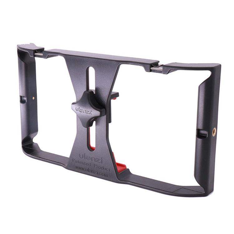 Smartphone Video Rig Stabilizer with Light – Smooth Filming & Lighting for Mobile Recording