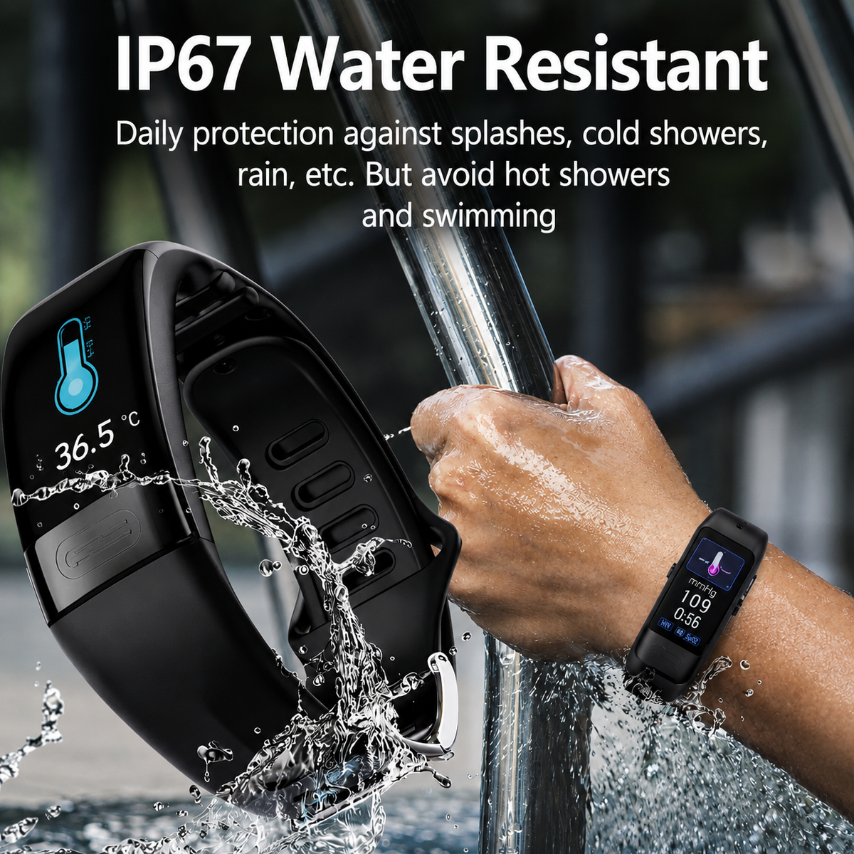 Smartwatch with Health Tracking, ECG, Blood Pressure and Sleep Tracking