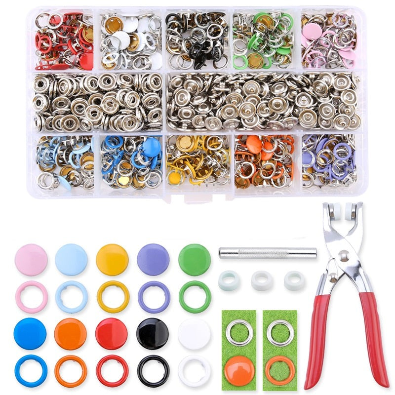 Snap Fastener Tool Kit - Perfect for DIY Crafts