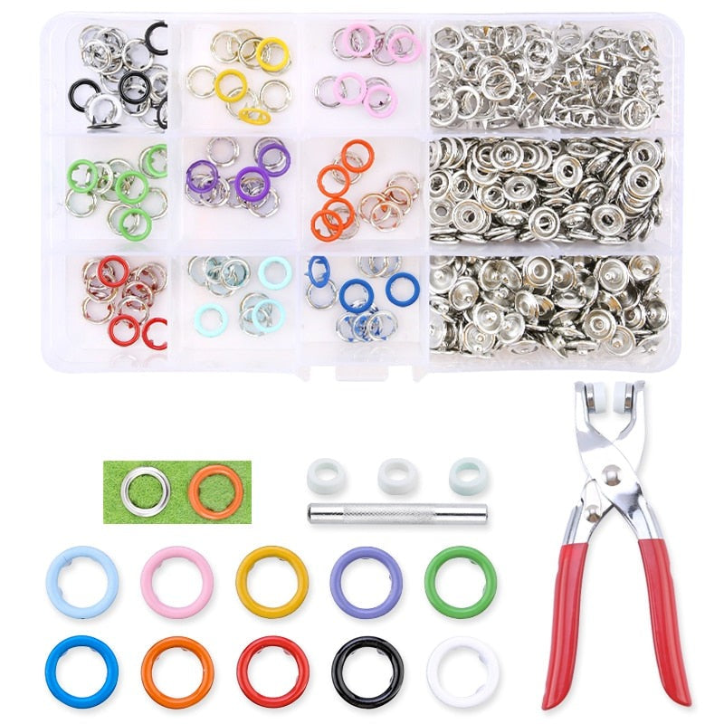 Snap Fastener Tool Kit - Perfect for DIY Crafts