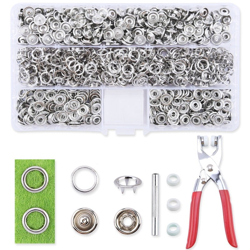 Snap Fastener Tool Kit - Perfect for DIY Crafts