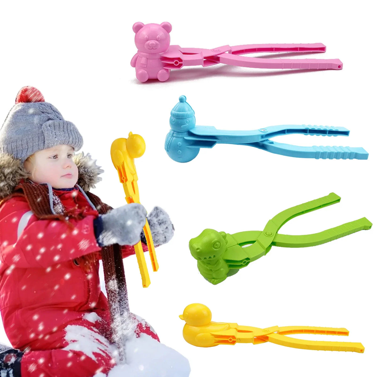 Snowball Maker Tongs Set