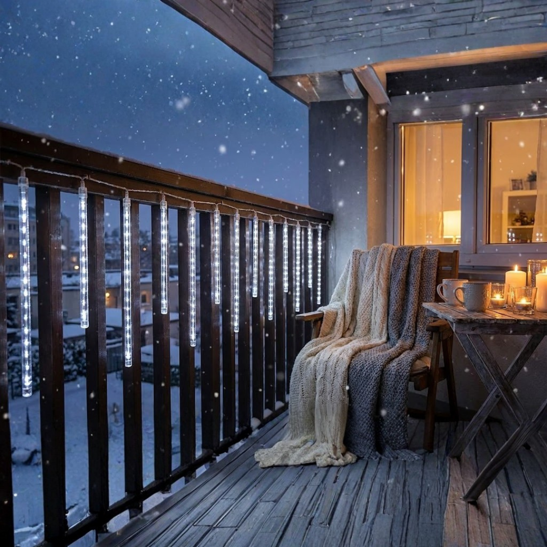Snowstorm Garland String Lights