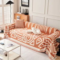 Sofa Blanket with Tassels