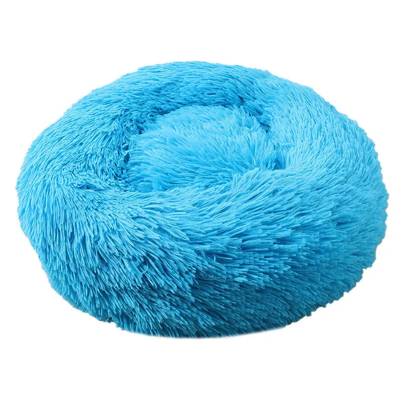 Soft and Calming Donut Bed for Cats and Dogs