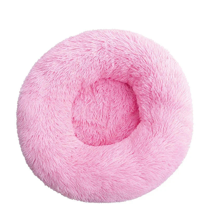 Soft and Calming Donut Bed for Cats and Dogs
