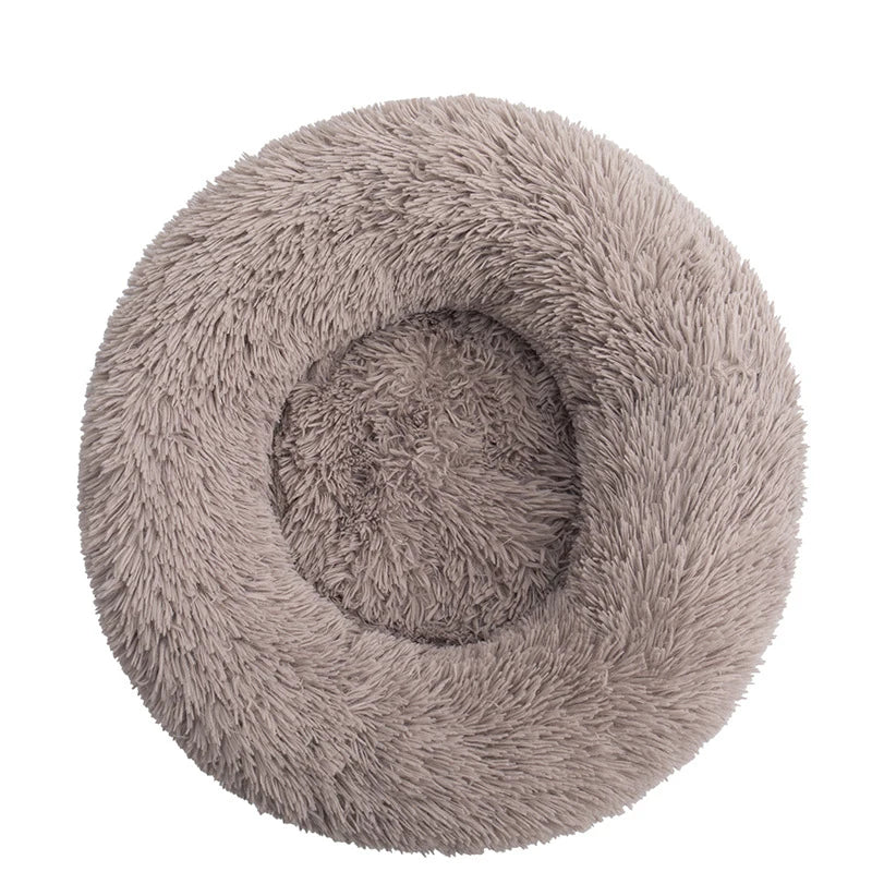 Soft and Calming Donut Bed for Cats and Dogs