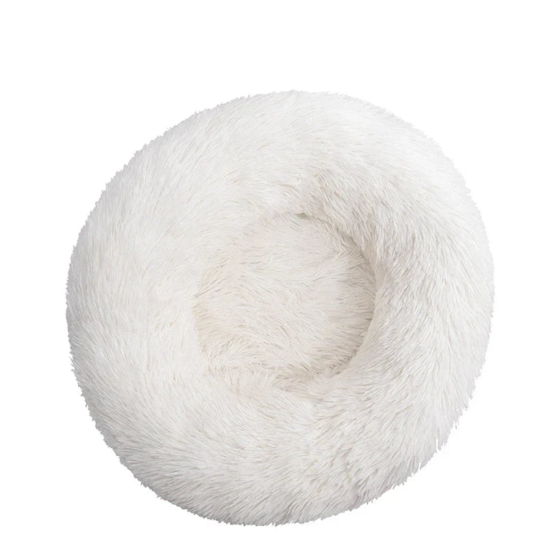 Soft and Calming Donut Bed for Cats and Dogs