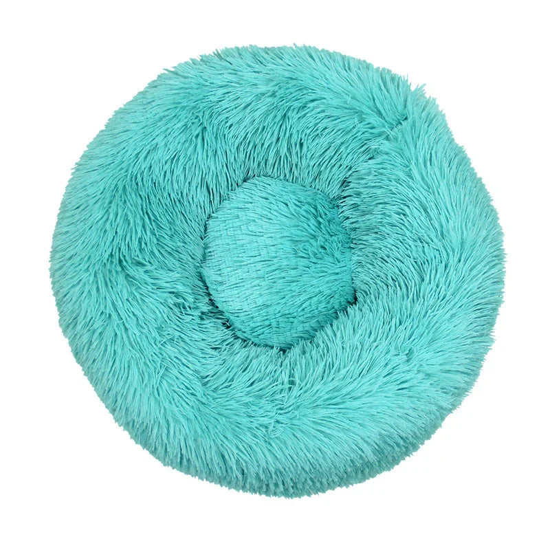 Soft and Calming Donut Bed for Cats and Dogs