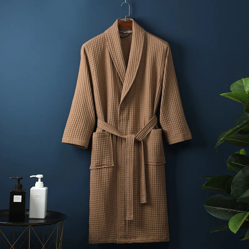 Soft Cotton Bathrobe for Comfort & Relaxation