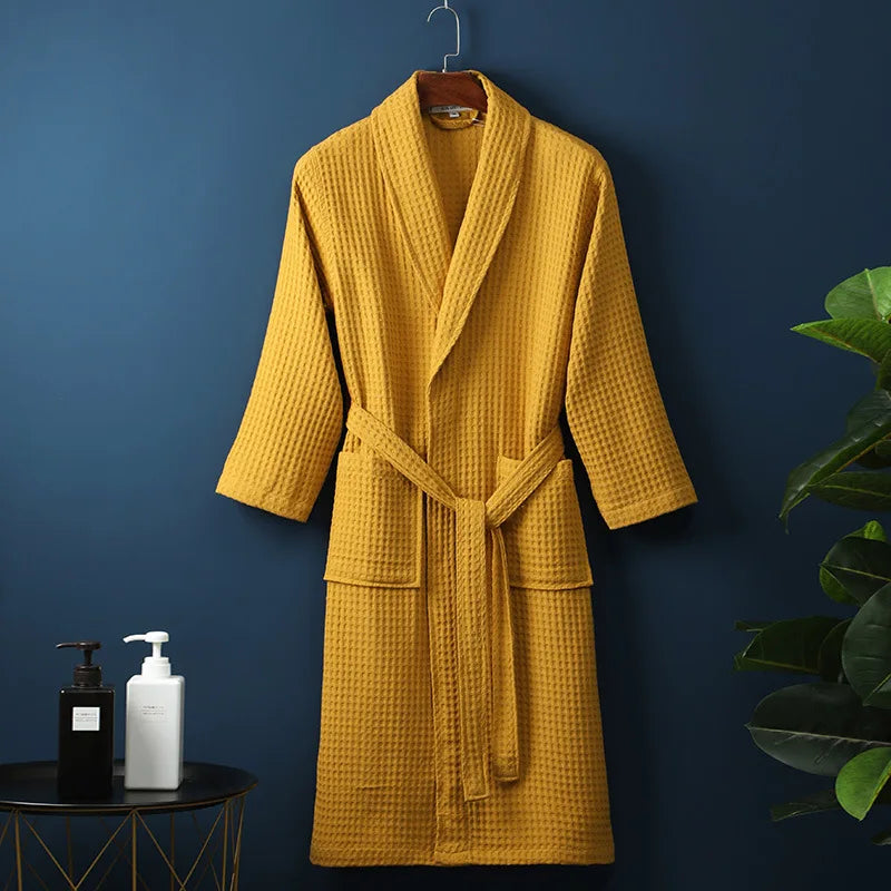 Soft Cotton Bathrobe for Comfort & Relaxation
