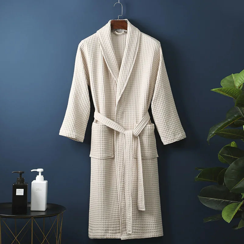 Soft Cotton Bathrobe for Comfort & Relaxation