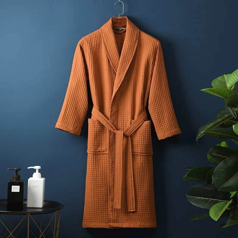 Soft Cotton Bathrobe for Comfort & Relaxation