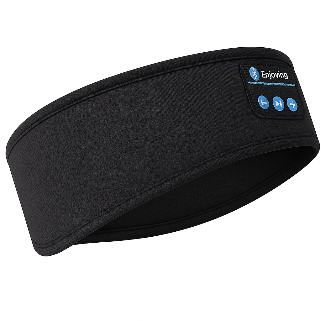 Soft Fabric Wireless Bluetooth Sleep Headphones Headband