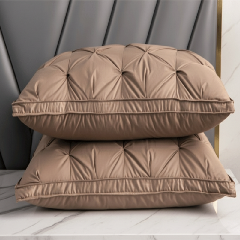 Soft Goose Down Sleeping Pillow – Hypoallergenic, Breathable and Comfortable
