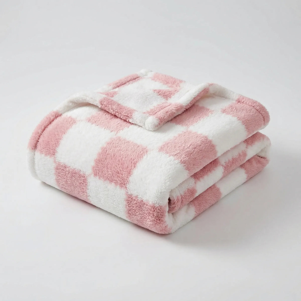 Soft Plaid Fleece Blanket for the Sofa