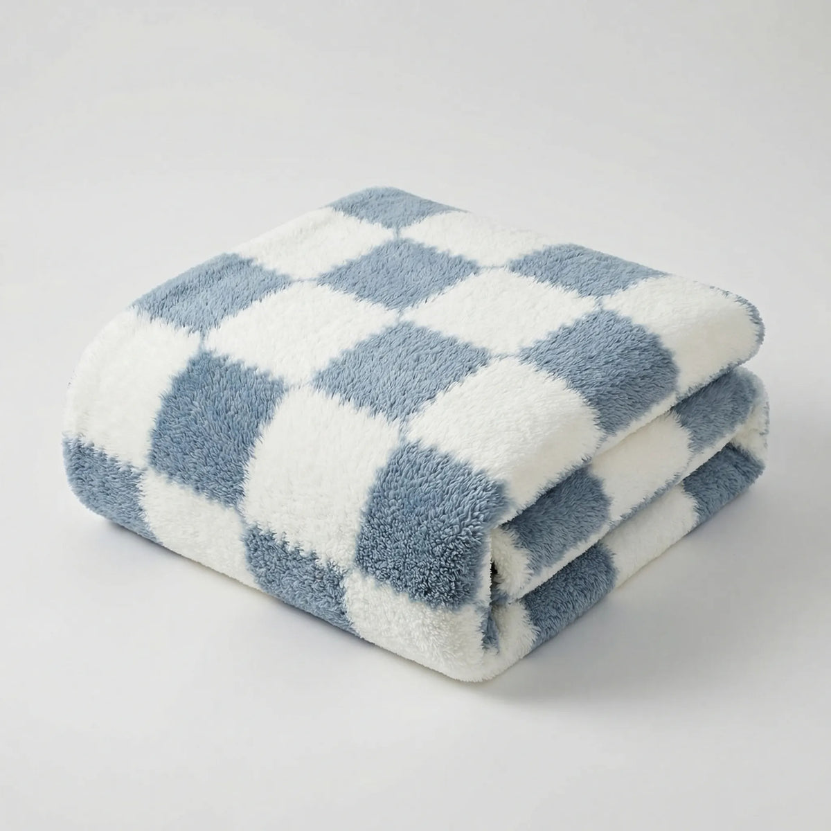Soft Plaid Fleece Blanket for the Sofa