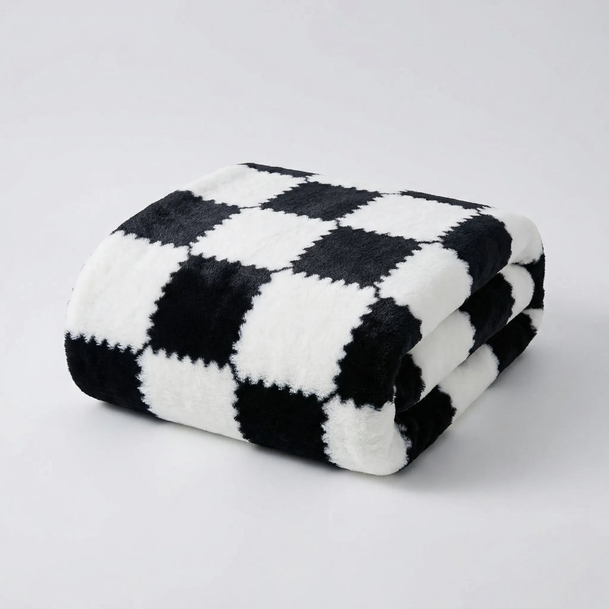 Soft Plaid Fleece Blanket for the Sofa