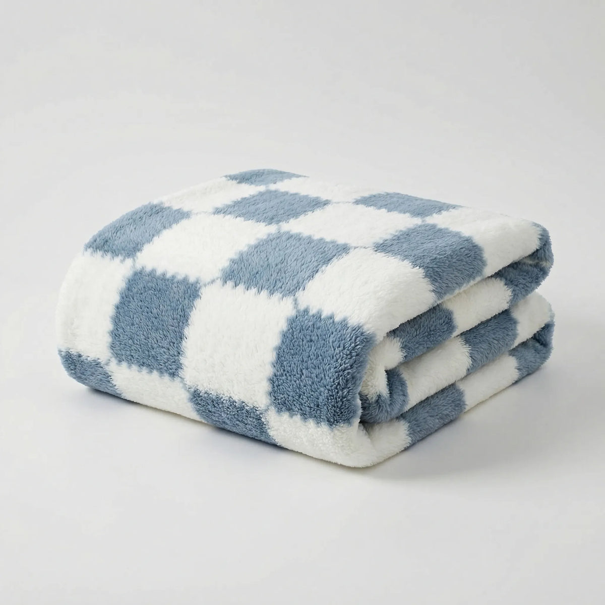 Soft Plaid Fleece Blanket for the Sofa