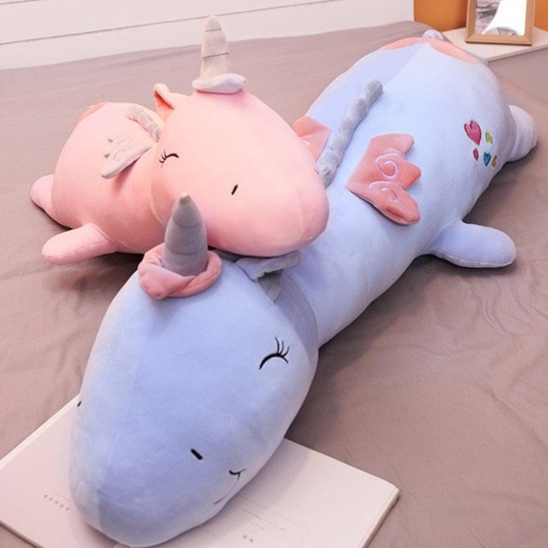 Soft Plush Unicorn Toy with Light-Up Feature – Safe Velvety Material for Kids