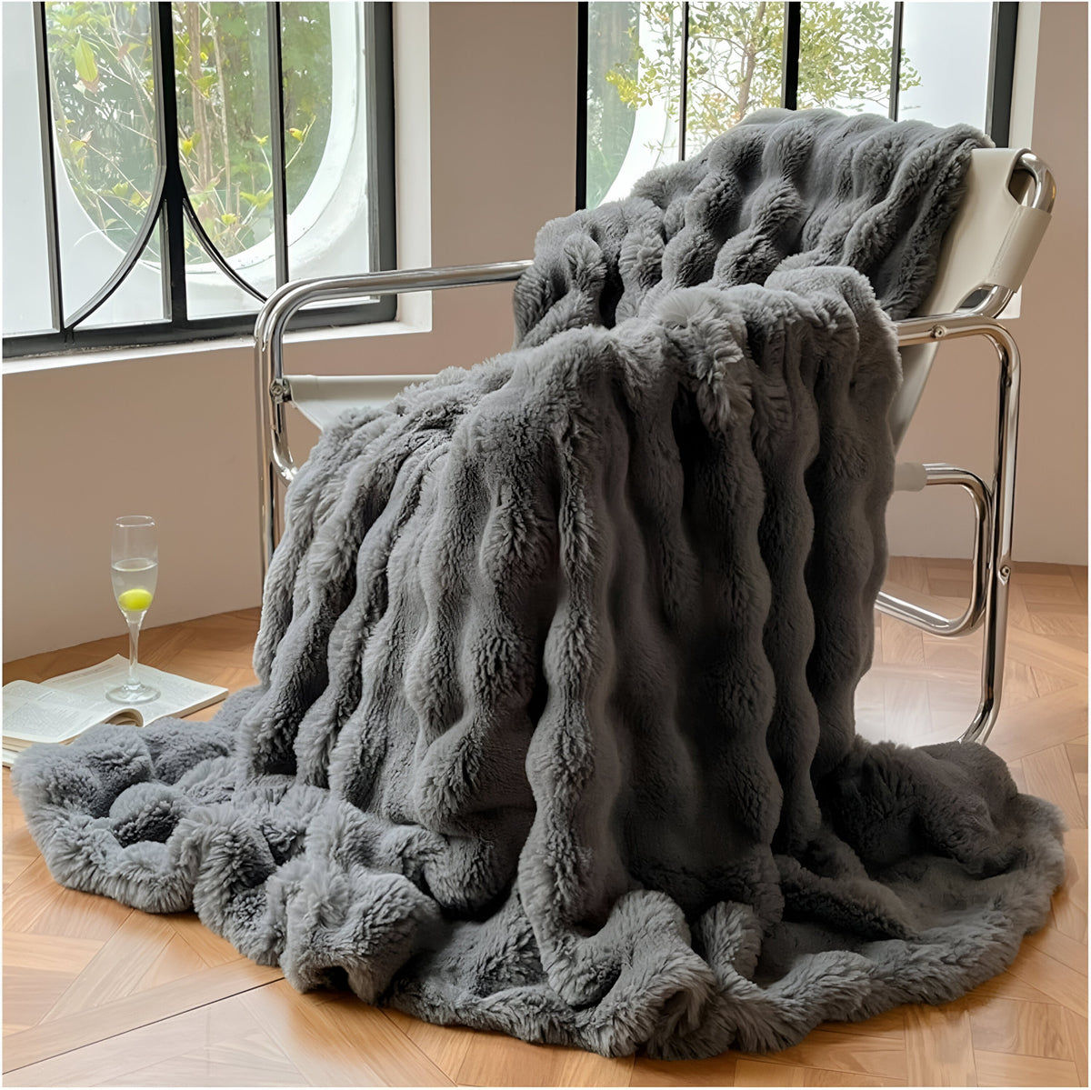 Soft Portable Throw Blanket - Cozy Comfort Anywhere