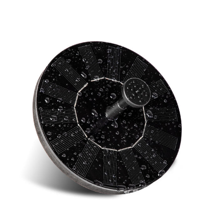Solar Floating Fountain with Interchangeable Water Stream Effects for Ponds