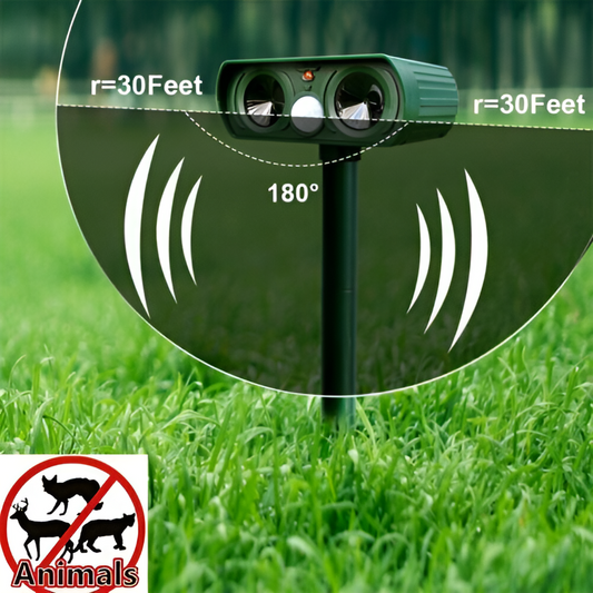 Solar Infrared Animal and Pest Repeller