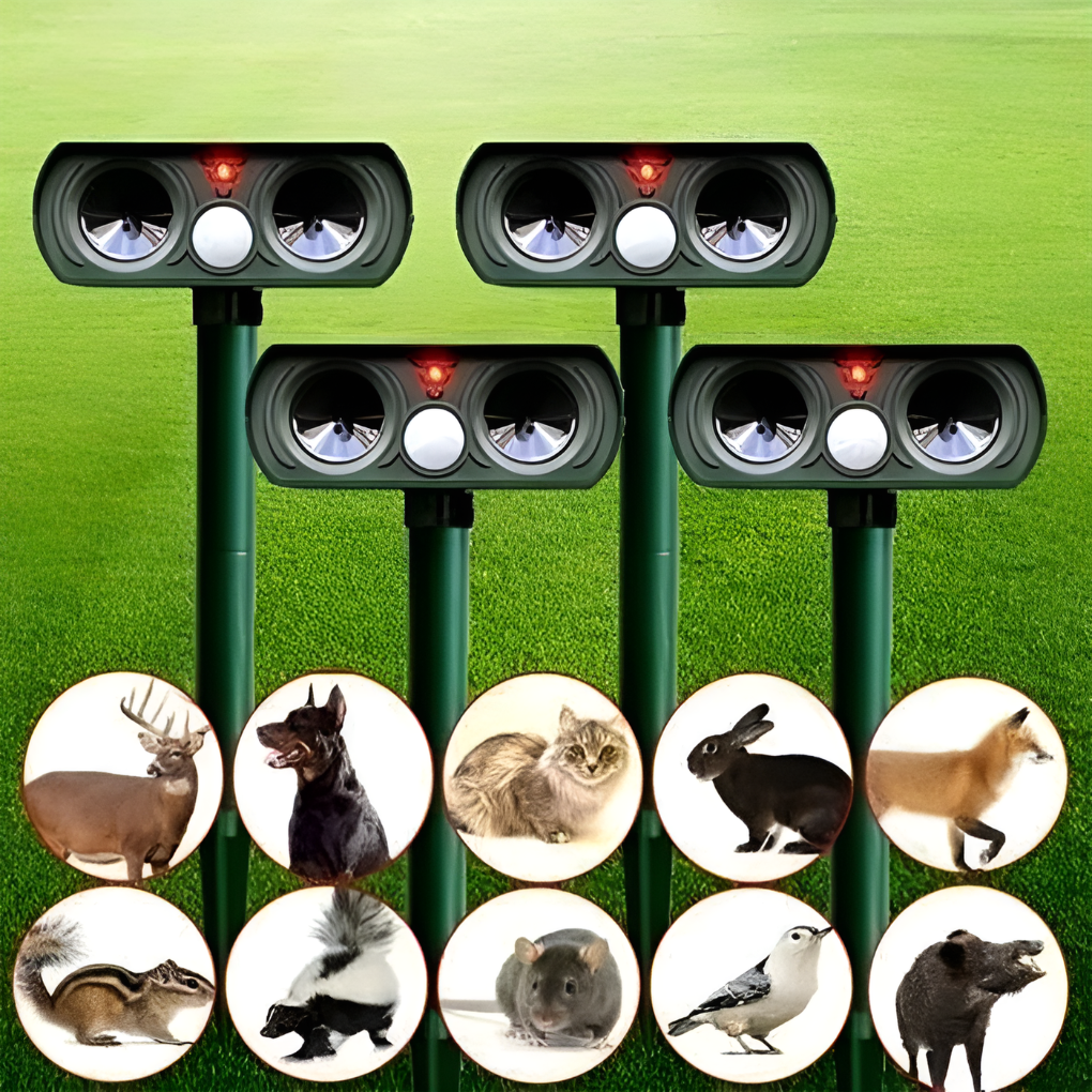 Solar Infrared Animal and Pest Repeller