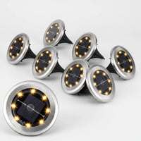 Solar-Powered Ground Light