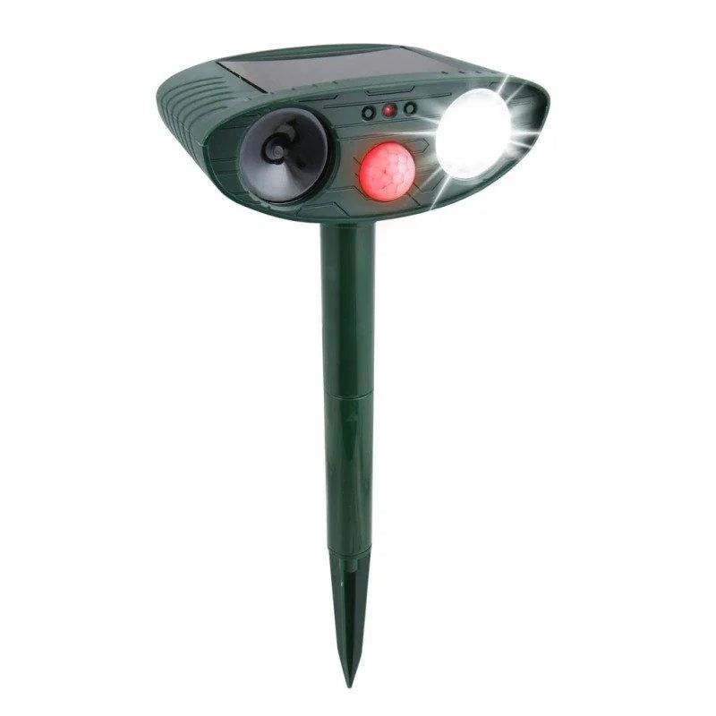 Solar-Powered Ultrasonic Deer Repellent - Pack of 4