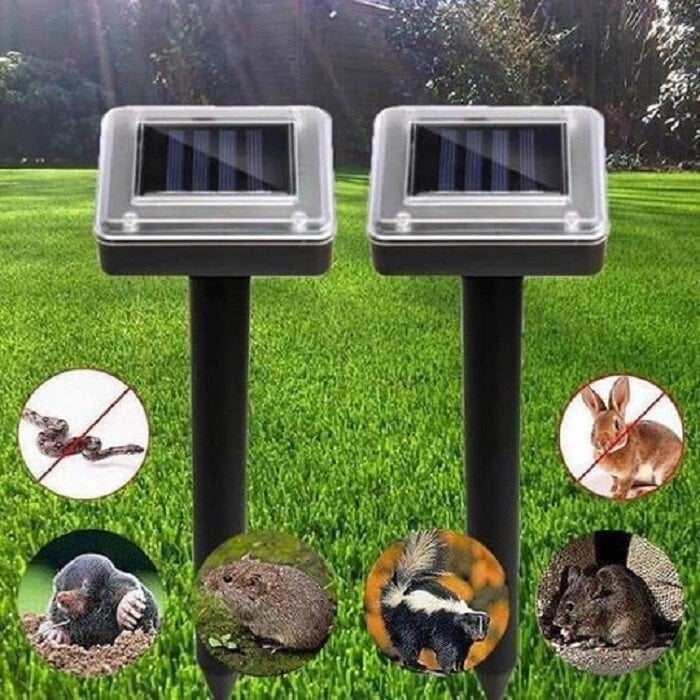Solar Rodent, Mole, Mouse, and Snake Repeller