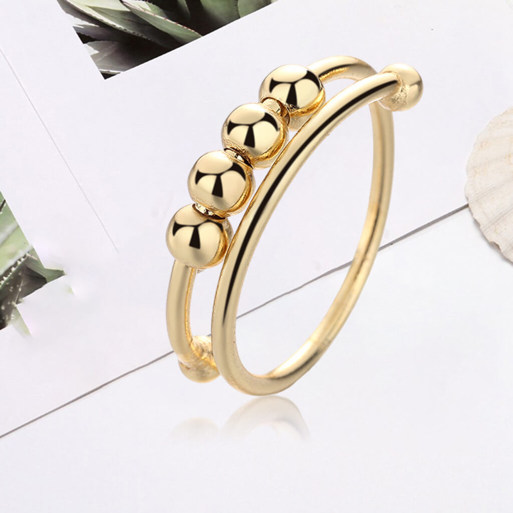 Soothing Freely Rotating Fidget Ring