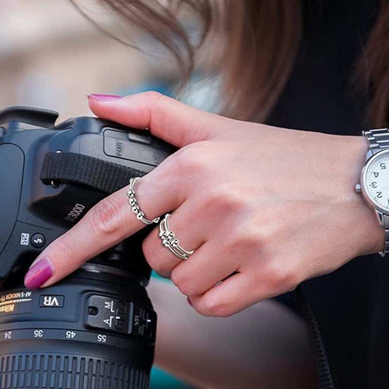 Soothing Freely Rotating Fidget Ring