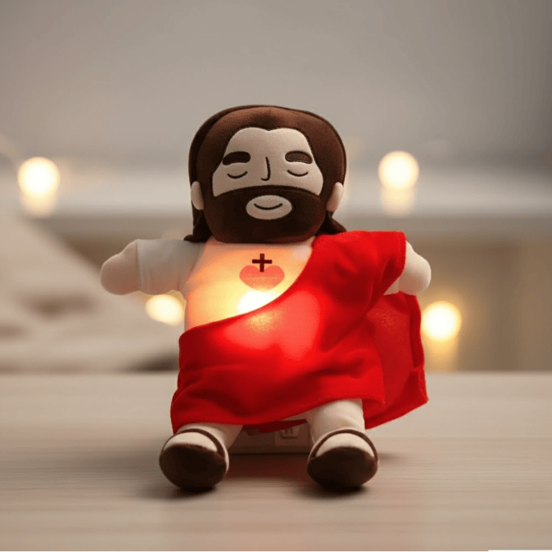 Soothing Jesus Plush Toy for Peaceful Sleep