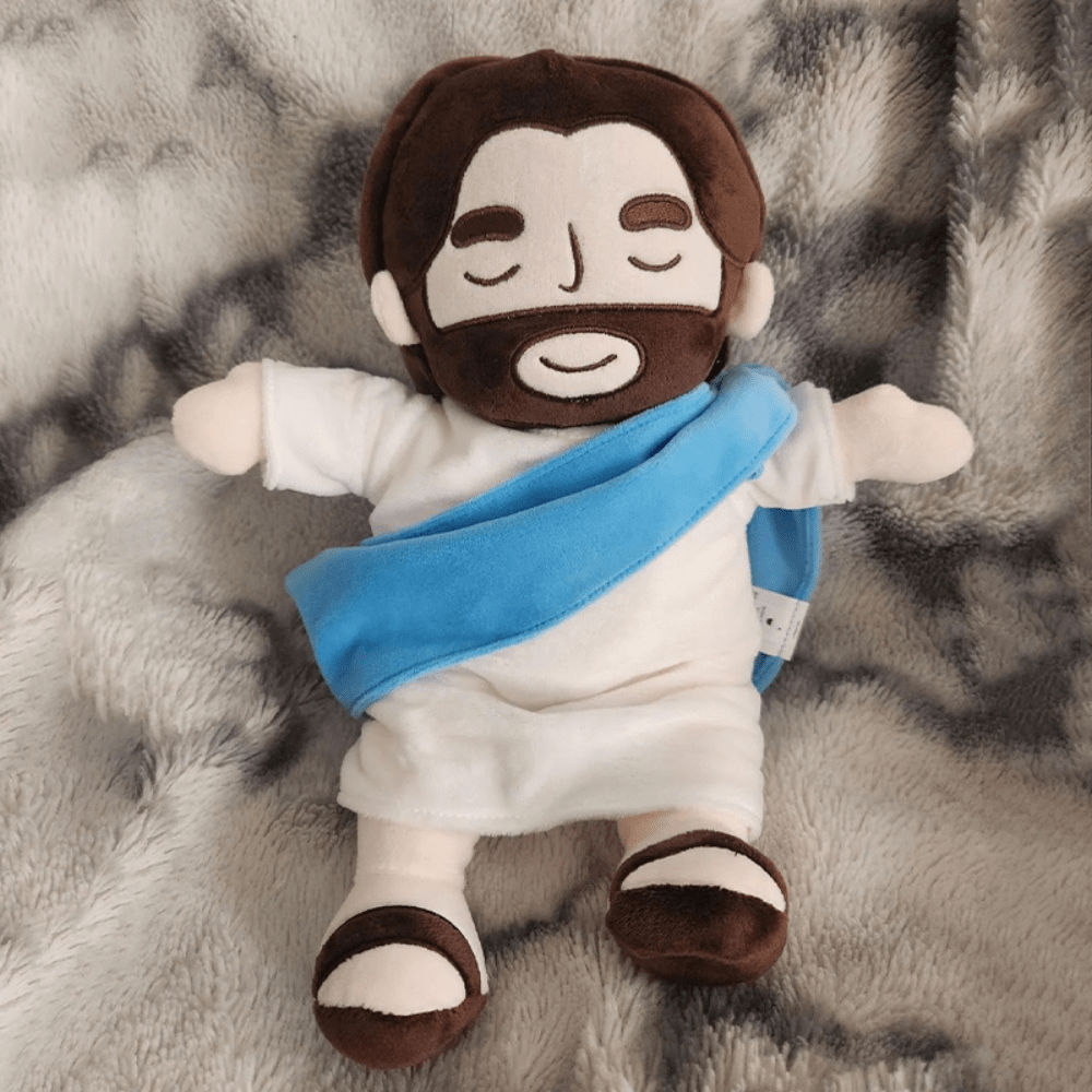 Soothing Jesus Plush Toy for Peaceful Sleep