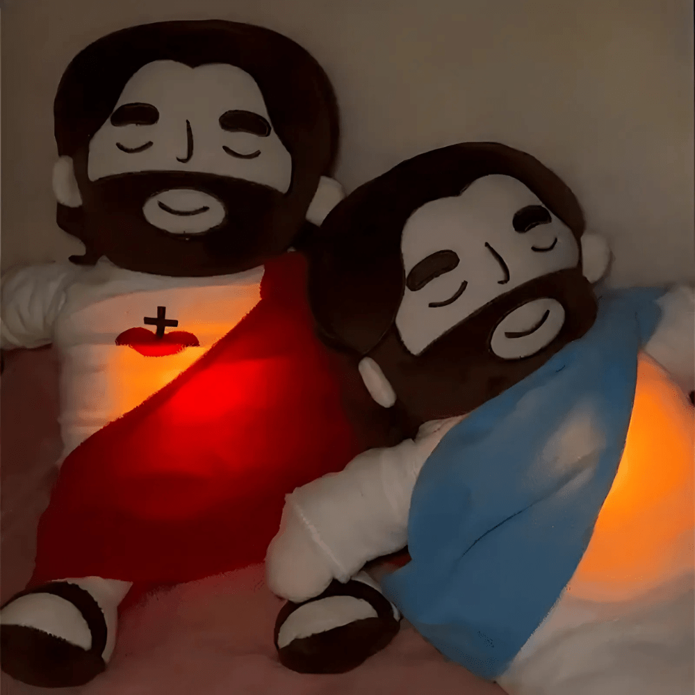 Soothing Jesus Plush Toy for Peaceful Sleep