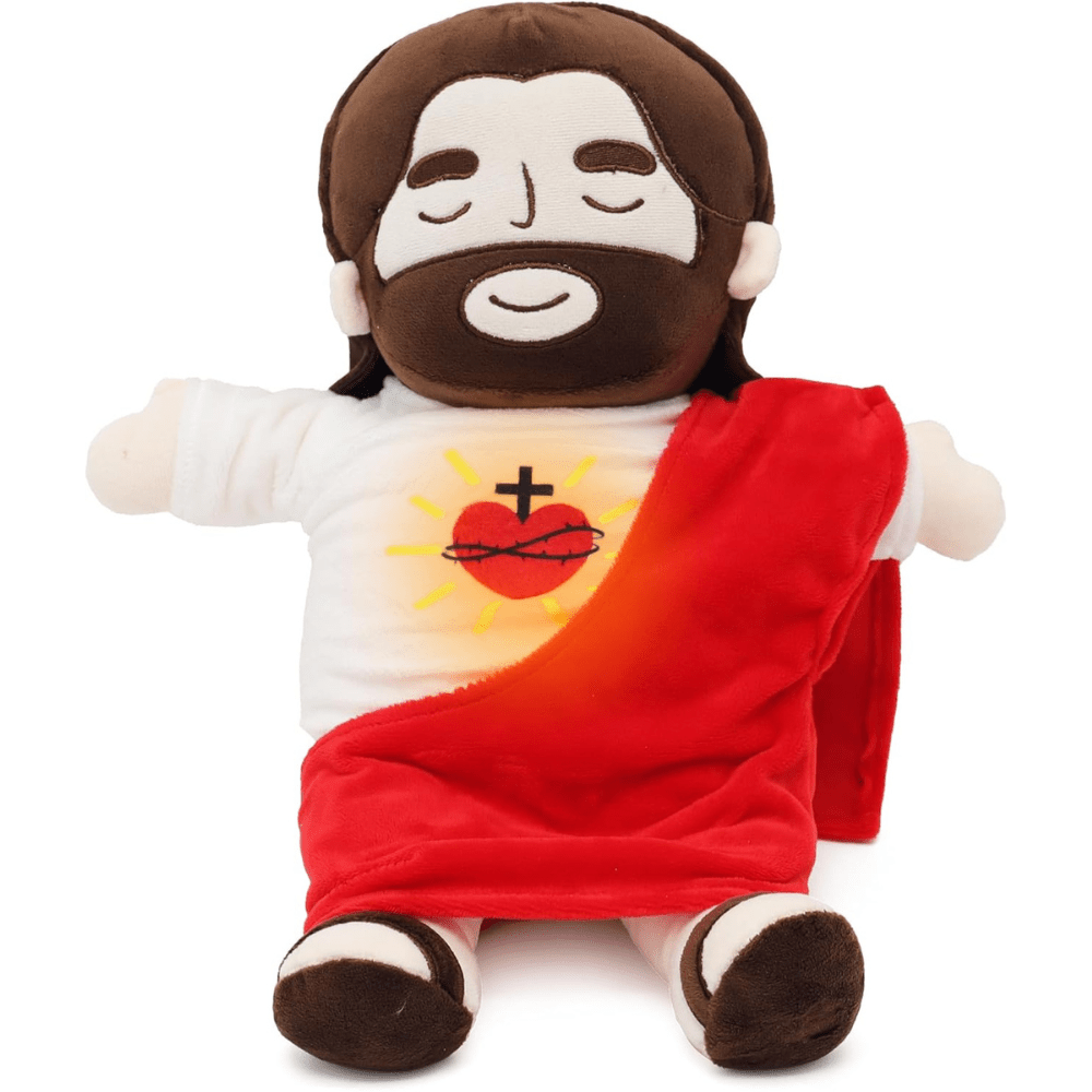 Soothing Jesus Plush Toy for Peaceful Sleep