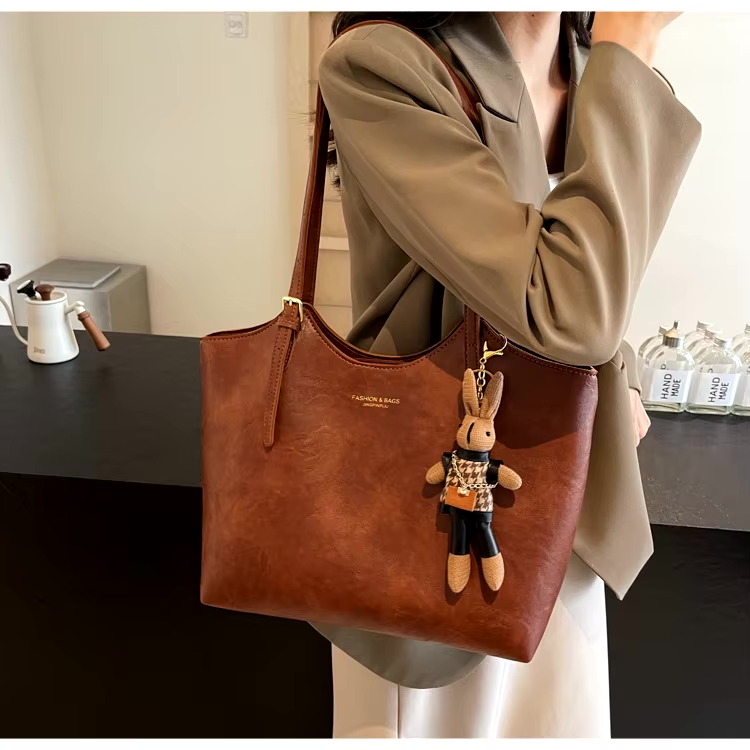 Spacious Women's Carryall Bag with Two Handles
