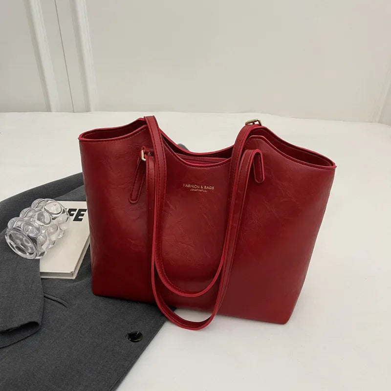 Spacious Women's Carryall Bag with Two Handles