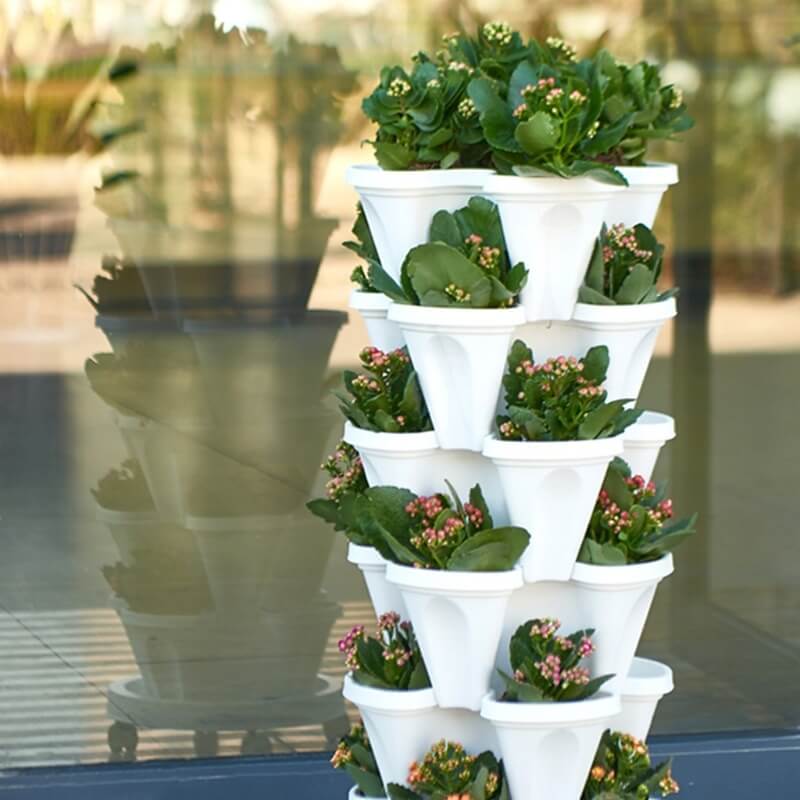 Stackable Strawberry Planters
