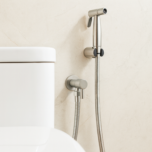 Stainless Steel Bidet Sprayer with Wall Mount