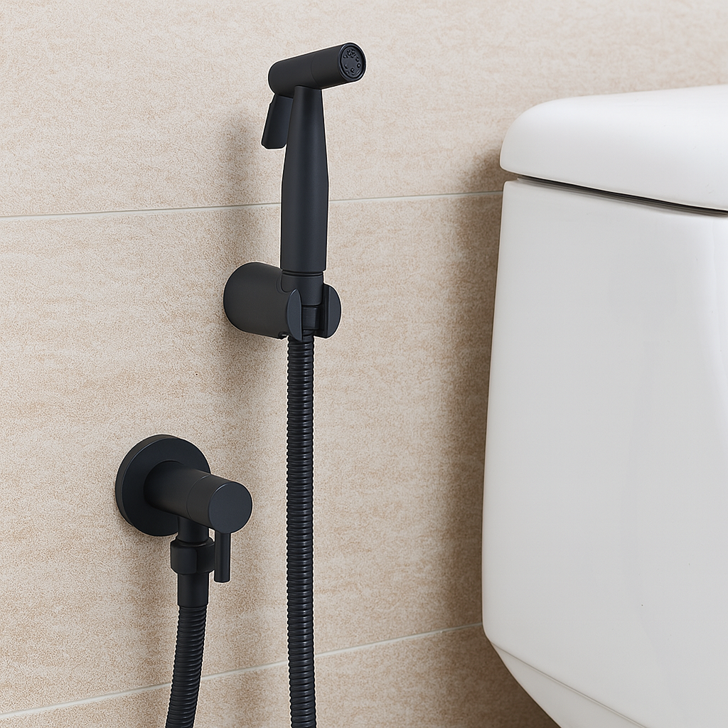 Stainless Steel Bidet Sprayer with Wall Mount
