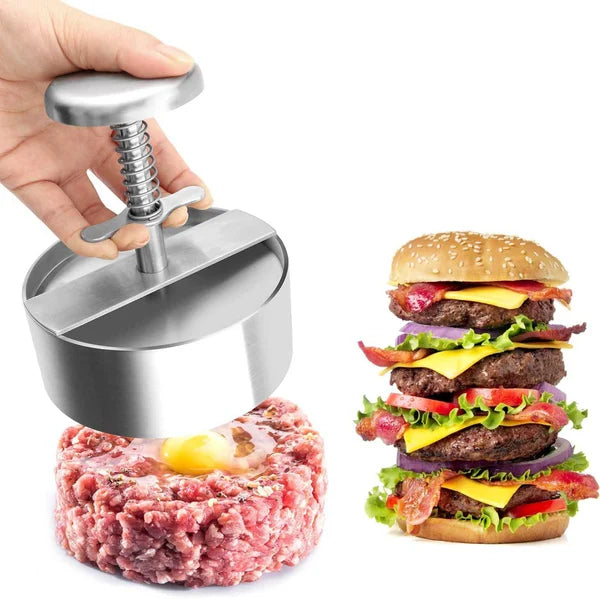 Stainless Steel Burger Press