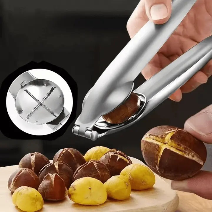 Stainless Steel Chestnut Opener for Easy Peeling