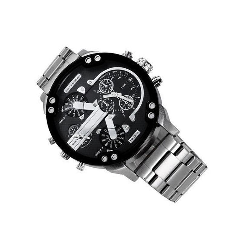 Stainless Steel Chronograph Quartz Watch