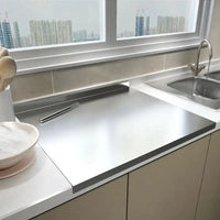 Stainless Steel Cutting Board with Spill Guard